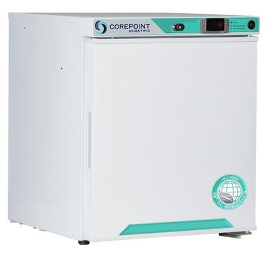 White Diamond Countertop Refrigerator, 1.0cu.ft., Nor-Lake