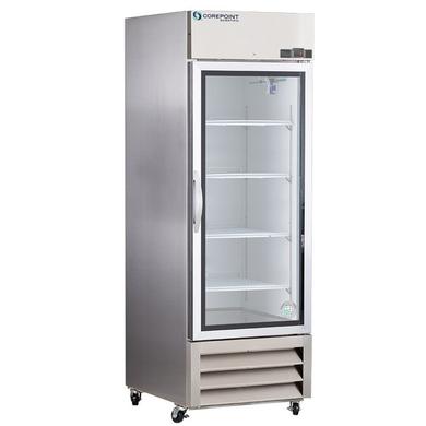 Refrigerator, 1 Glass Swing Door, Nor-Lake
