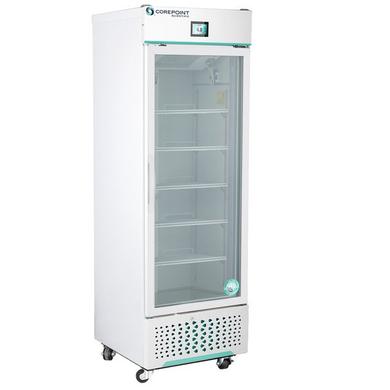 Réfrigérateur à 1 porte battante, verre, White Diamond,NorLa